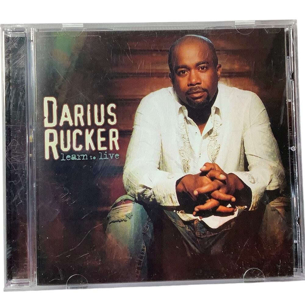 Learn To Live, Darius Rucker, 2008 Music CD, EUC, Original Artwork, Case
